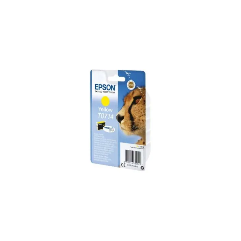 CARTUCHO INK-JET EPSON T0714 COLOR AMARILLO C13T07144012