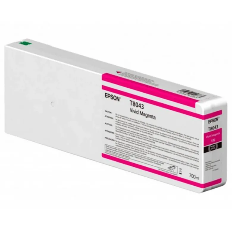 CARTUCHO INK-JET EPSON T8043 COLOR MAGENTA C13T804300