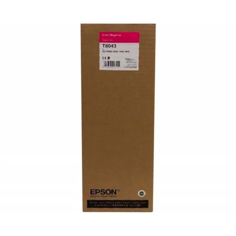 CARTUCHO INK-JET EPSON T8043 COLOR MAGENTA C13T804300