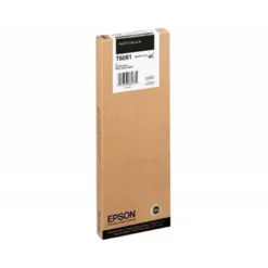 CARTUCHO INK-JET EPSON T6061 COLOR NEGRO PHOTO C13T606100