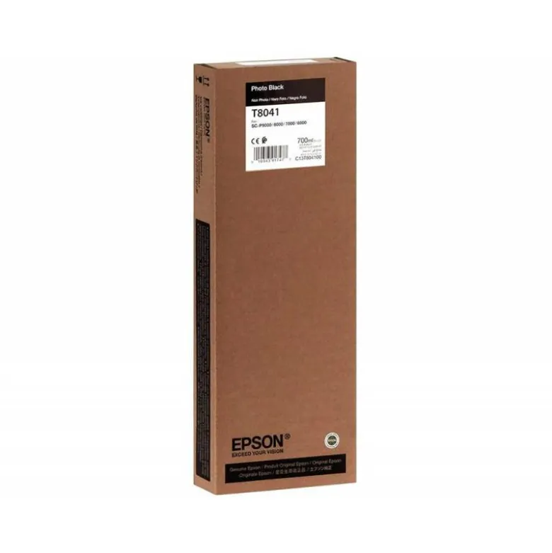 CARTUCHO INK-JET EPSON T8041 COLOR NEGRO C13T804100