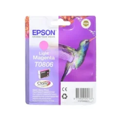 CARTUCHO INK-JET EPSON T0806 COLOR MAGENTA CLARO C13T08064011