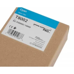 CARTUCHO INK-JET EPSON T8002 COLOR CIAN C13T800200