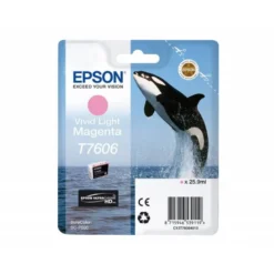 CARTUCHO INK-JET EPSON T7606 COLOR MAGENTA CLARO C13T76064010