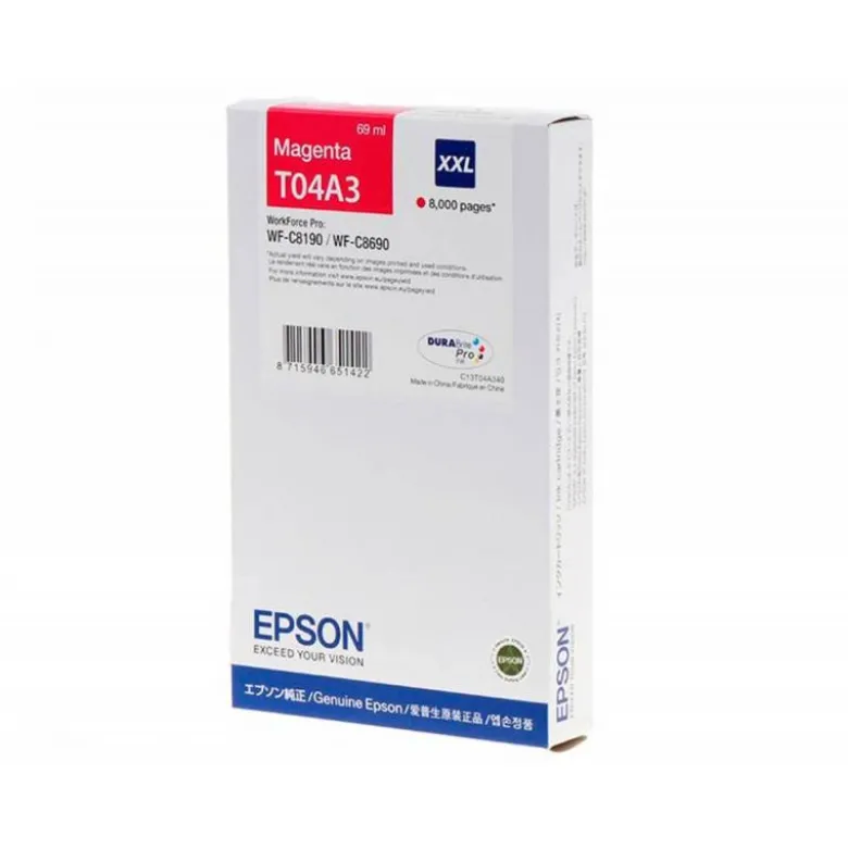 CARTUCHO INK-JET EPSON T04A3 COLOR MAGENTA C13T04A340