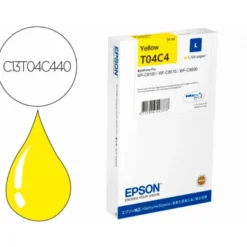 CARTUCHO INK-JET EPSON T04C4 COLOR AMARILLO C13T04C440