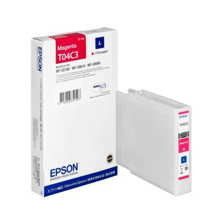 CARTUCHO INK-JET EPSON T04C3 COLOR MAGENTA C13T04C340