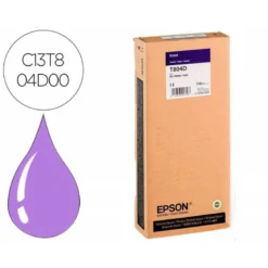 CARTUCHO INK-JET EPSON T804D COLOR VIOLETA C13T804D00