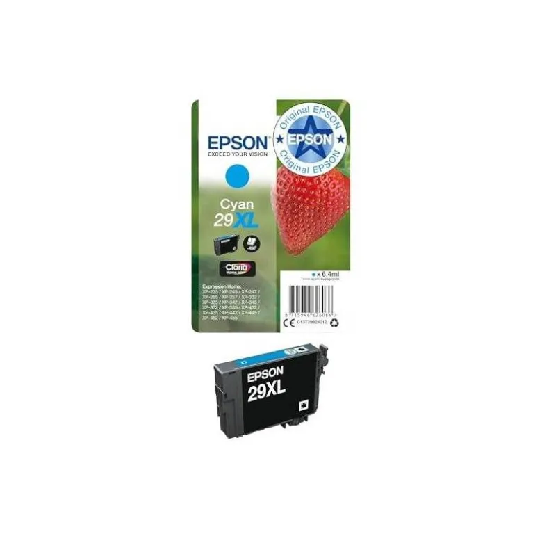 CARTUCHO INK-JET EPSON 29XL COLOR CIAN C13T29924012
