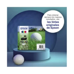 CARTUCHO INK-JET EPSON 34XL COLOR NEGRO C13T34714010