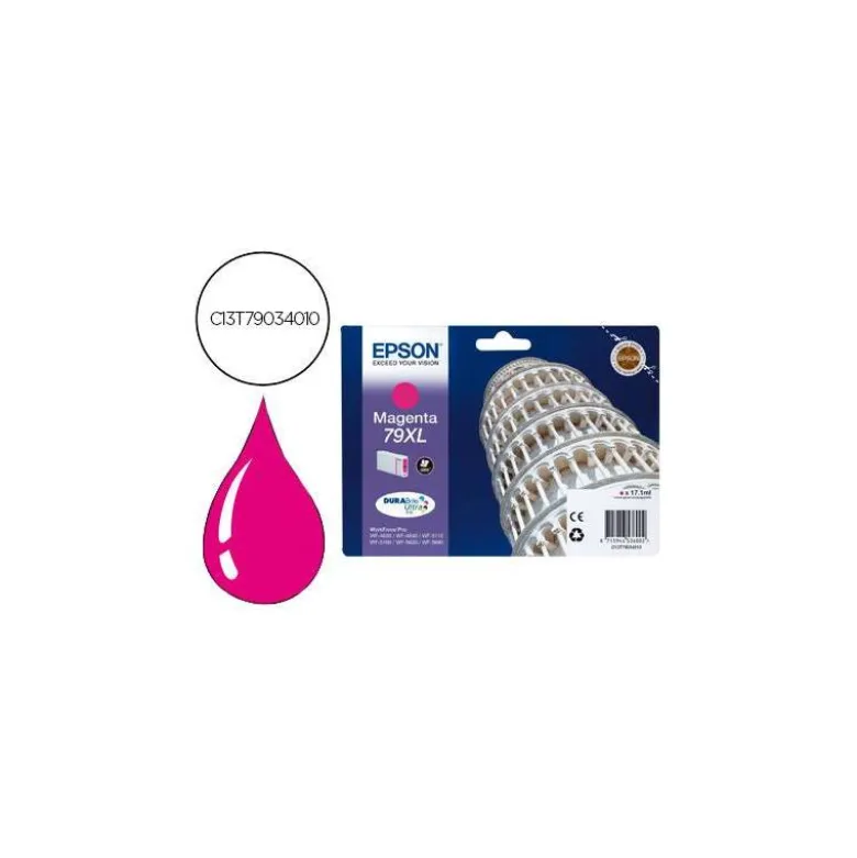 CARTUCHO INK-JET EPSON 79XL COLOR MAGENTA C13T79034010