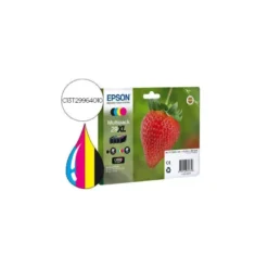 CARTUCHO INK-JET EPSON 29XL MULTIPACK 4 COLORES C13T29964012
