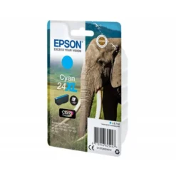 CARTUCHO INK-JET EPSON 24XL COLOR CIAN C13T24324012