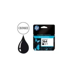 CARTUCHO INK-JET HP 364 COLOR NEGRO CB316EE