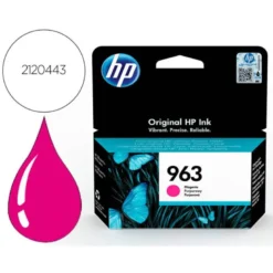 CARTUCHO INK-JET HP 963 COLOR CIAN 3JA24AE