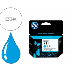CARTUCHO INK-JET HP DESIGNJET 711 COLOR CIAN CZ134A