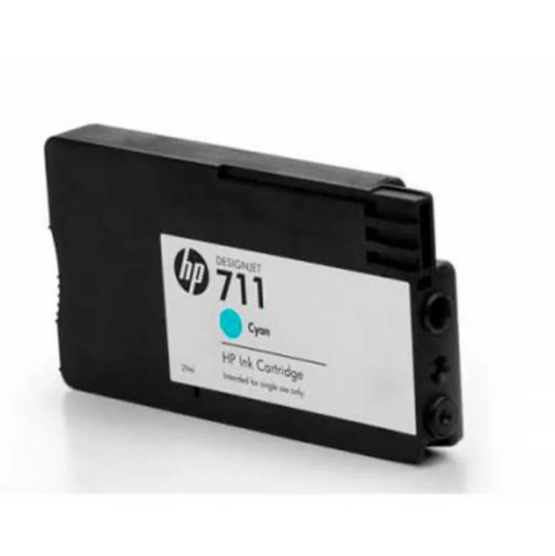 CARTUCHO INK-JET HP DESIGNJET 711 COLOR CIAN CZ134A