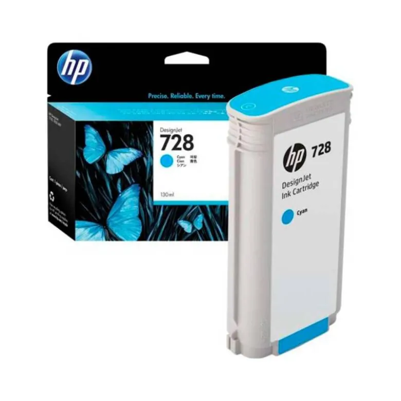 CARTUCHO INK-JET HP DESIGNJET 728 COLOR CIAN F9J67A