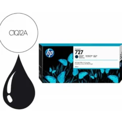 CARTUCHO INK-JET HP DESIGNJET 727 COLOR NEGRO C1Q12A