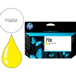 CARTUCHO INK-JET HP DESIGNJET 728 COLOR AMARILLO F9J65A