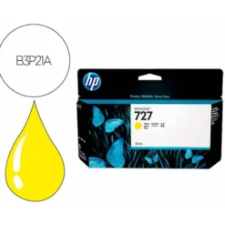 CARTUCHO INK-JET HP DESIGNJET 727 COLOR AMARILLO B3P21A