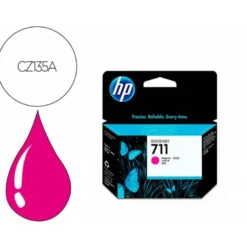 CARTUCHO INK-JET HP DESIGNJET 711 COLOR MAGENTA CZ135A