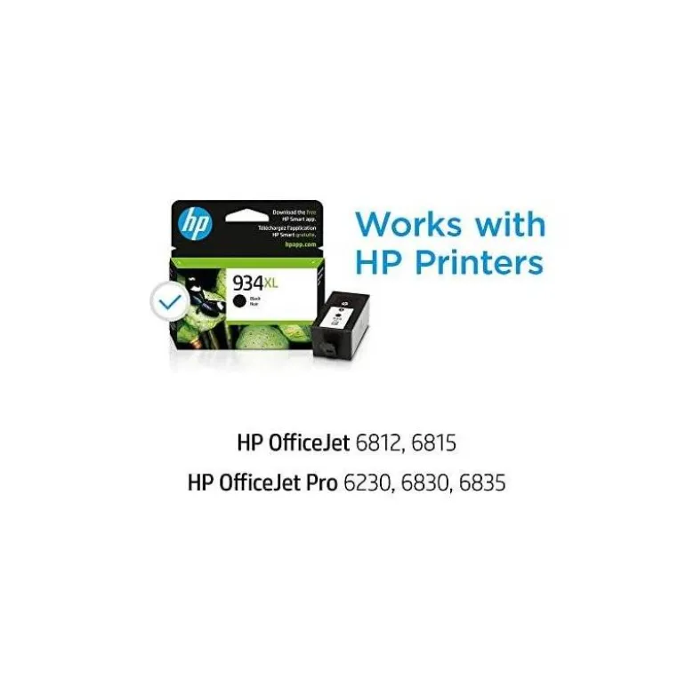 CARTUCHO INK-JET HP 934XL COLOR NEGRO C2P23AE