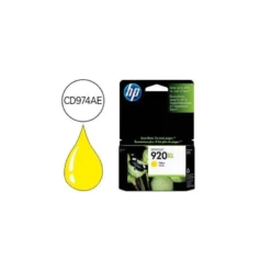 CARTUCHO INK-JET HP 920XL COLOR AMARILLO CD974AE