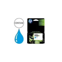 CARTUCHO INK-JET HP 920XL COLOR CIAN CD972A