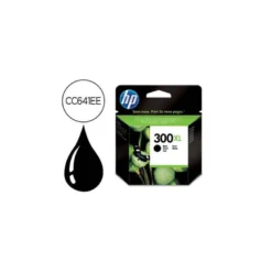CARTUCHO INK-JET HP 300XL COLOR NEGRO CC641EE