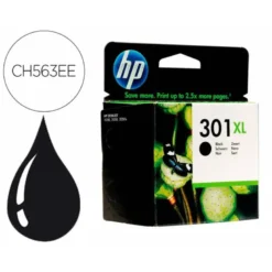 CARTUCHO INK-JET HP 301XL COLOR NEGRO CH563EE