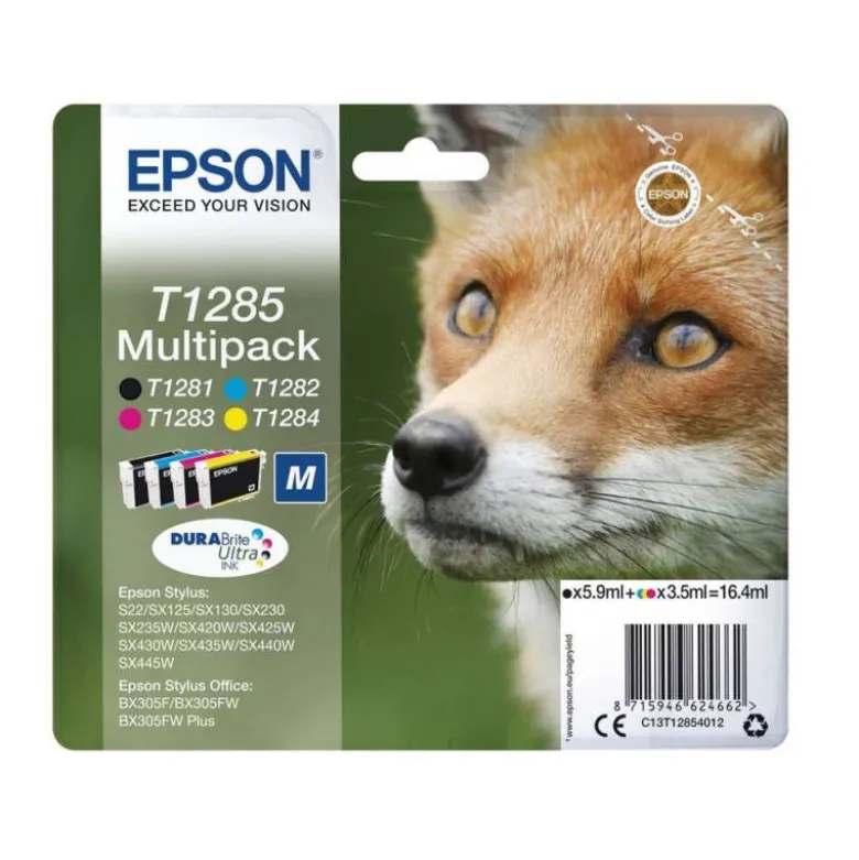 CARTUCHOS INK-JET EPSON T1285 MULTIPACK C13T12854012