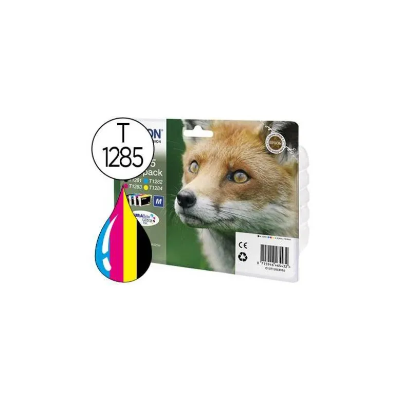 CARTUCHOS INK-JET EPSON T1285 MULTIPACK C13T12854012