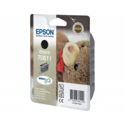 CARTUCHOS INK-JET EPSON T0611 COLOR NEGRO C13T06114010