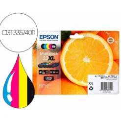 CARTUCHOS INK-JET EPSON 33XL MULTIPACK C13T33574011