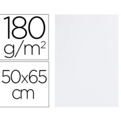 Cartulina Color Blanco Liderpapel 50x65 cm 180 gr