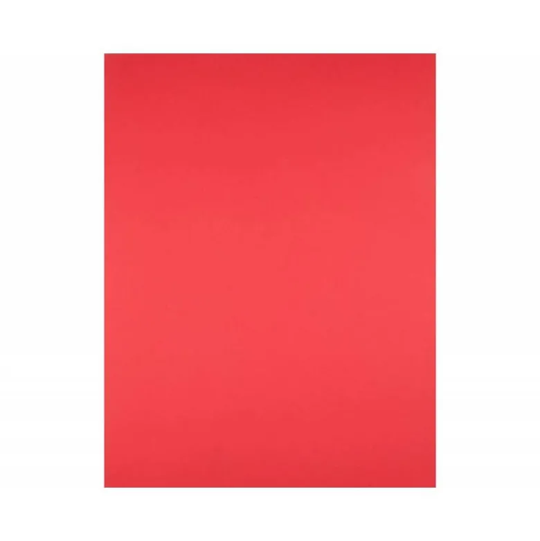 Cartulina Color Rojo Liderpapel 50x65 cm 185 gr