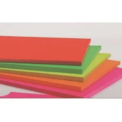 Cartulina color verde fluorescente Sadipal