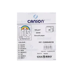 Cartulina Guarro color blanco 500 x 650 mm 185 g/m2