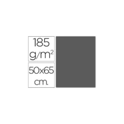 Cartulina Guarro gris plomo 500 x 650 mm de 185 g/m2