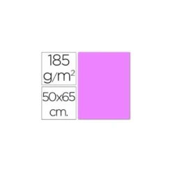 Cartulina Guarro lila 500 x 650 mm de 185 g/m2