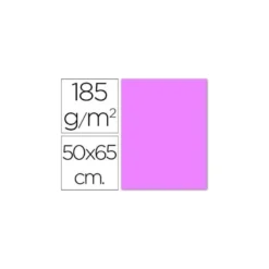 Cartulina Guarro lila 500 x 650 mm de 185 g/m2