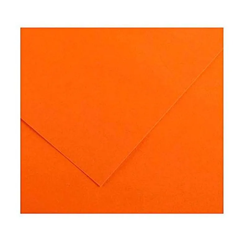 Cartulina Guarro naranja 500 x 650 mm de 185 g/m2