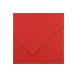 Cartulina Guarro rojo 185g/m². Paquete de 50 unidades.
