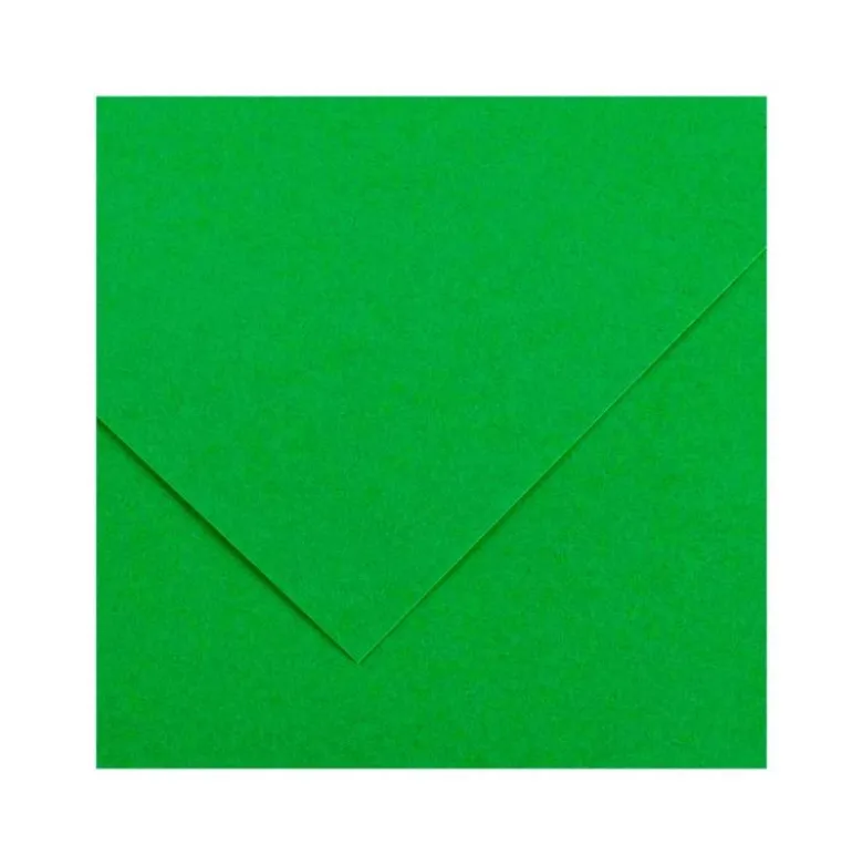 Cartulina Guarro verde billar 500 x 650 mm de 185 g/m2