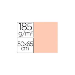 Cartulina Gvarro color Carne 50x65 cm 185 gr