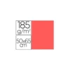 Cartulina Gvarro color Coral 50x65 cm 185 gr