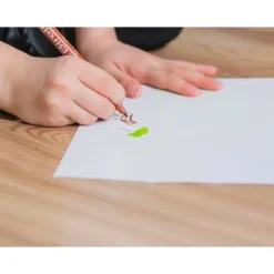 CARTULINA LIDERPAPEL A3 180G/M2 BLANCO PAQUETE DE 25+5 HOJAS EN CARPETA DOSSIER TRANSPARENTE CON CIERRE