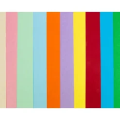 CARTULINA LIDERPAPEL A4 180G/M2 25 COLORES SURTIDOS PAQUETE DE 100 HOJAS