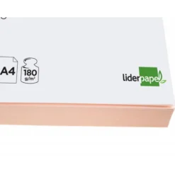 Cartulina Liderpapel color crema a4 180 g/m2